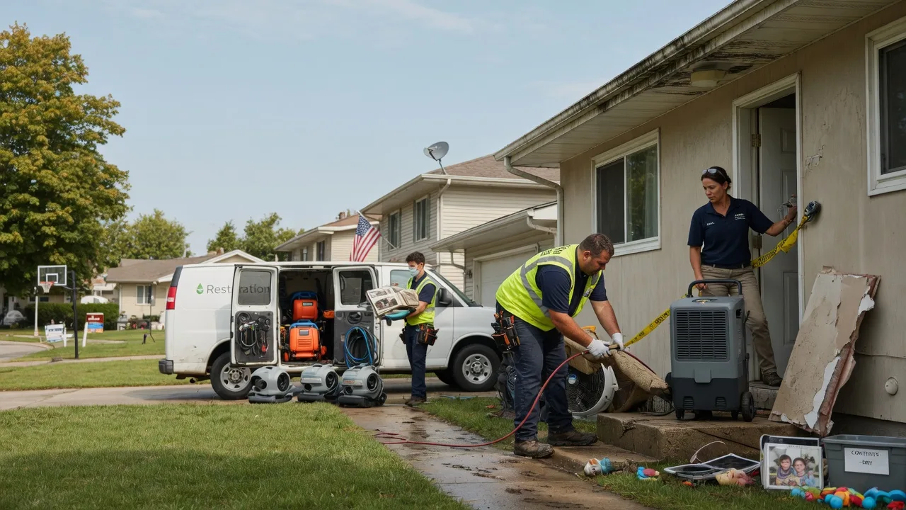Water Damage Restoration in Perth, ND near me